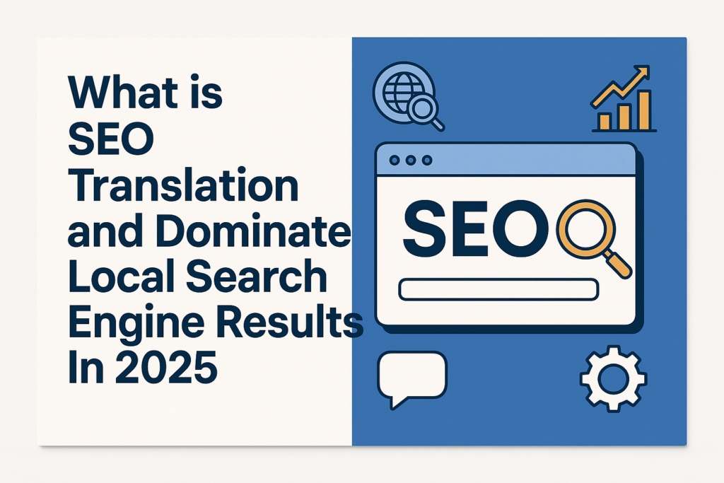 What is SEO Translation and Dominate Local Search Engine Results In 2025