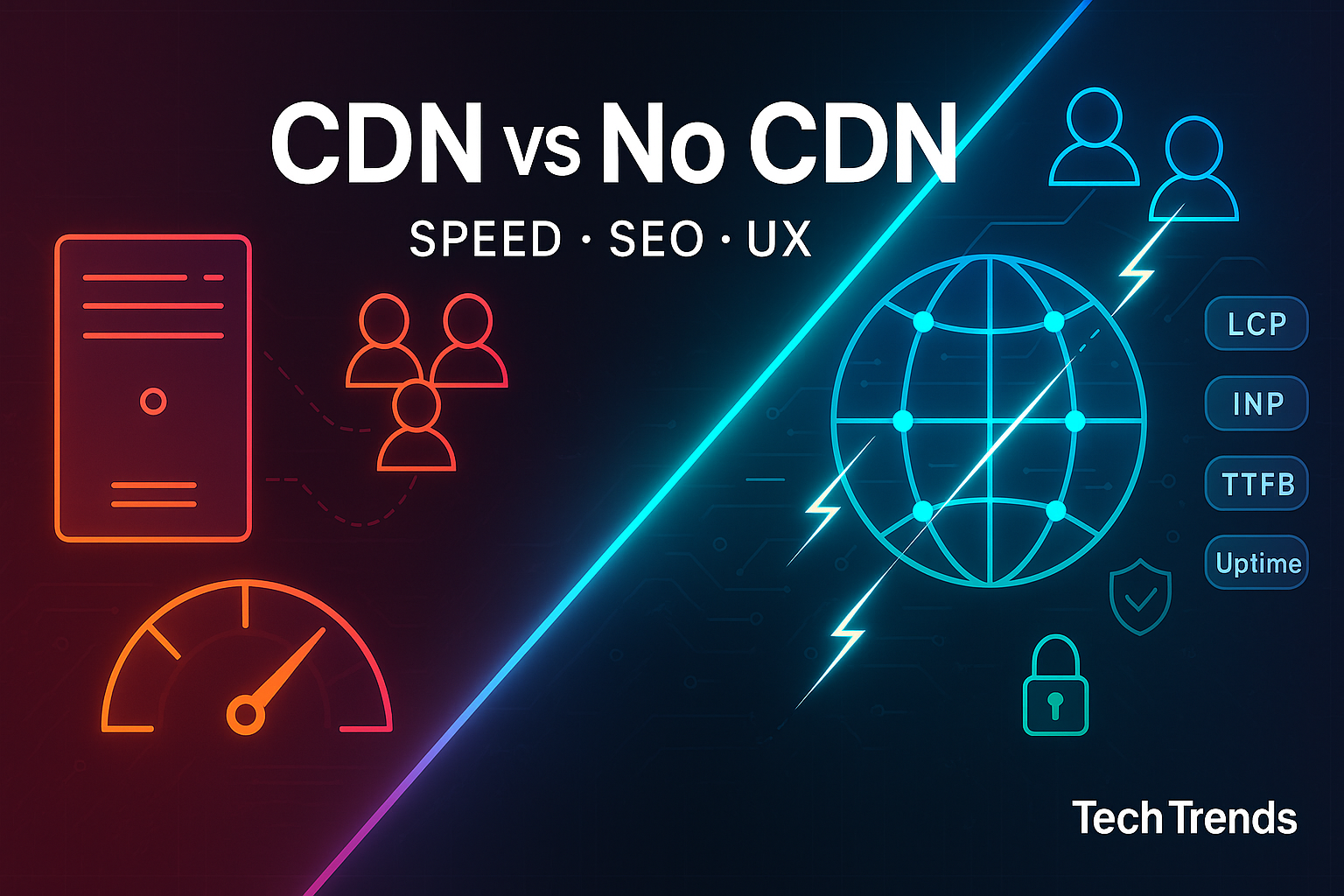 CDN vs No CDN Boost Page Speed, SEO & UX in 2025 Tech Trends